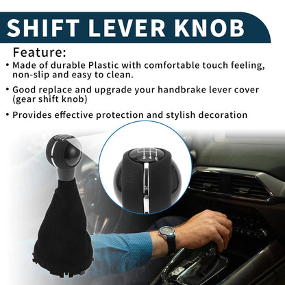 6 Speed Manual Gear Shift Knob & Cover for Mini Cooper F55 F56 (2014-2023)