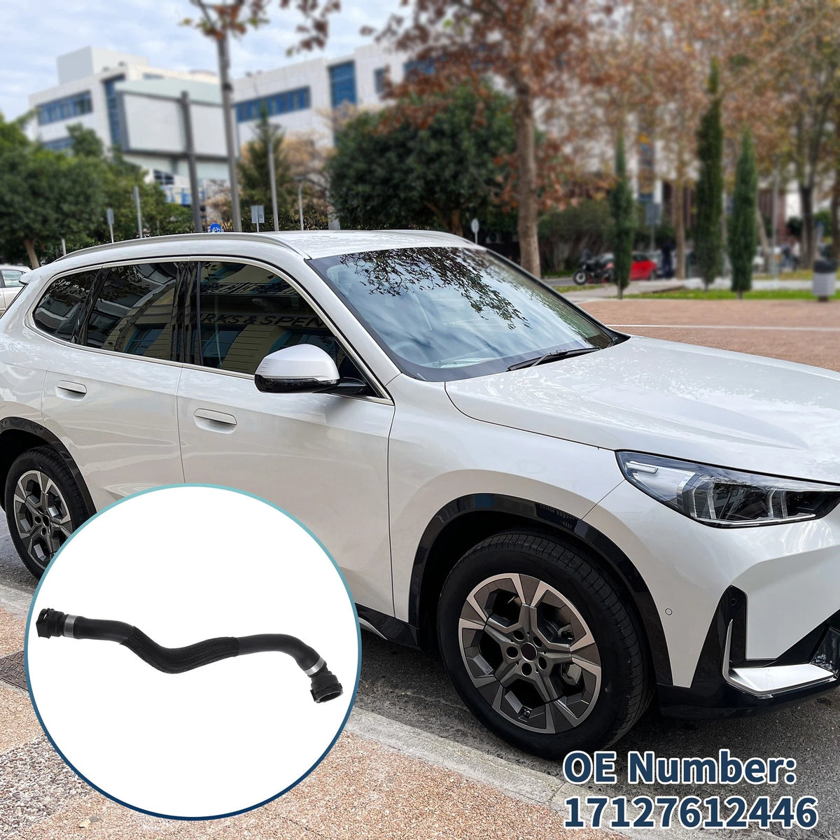 Radiator Hose  for BMW X1, Z4 (2012-2016) No. 17127612446 Rubber