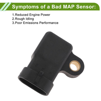 Manifold Absolute Pressure MAP Sensor for CHEVROLET Aveo 5 (2007-2008)