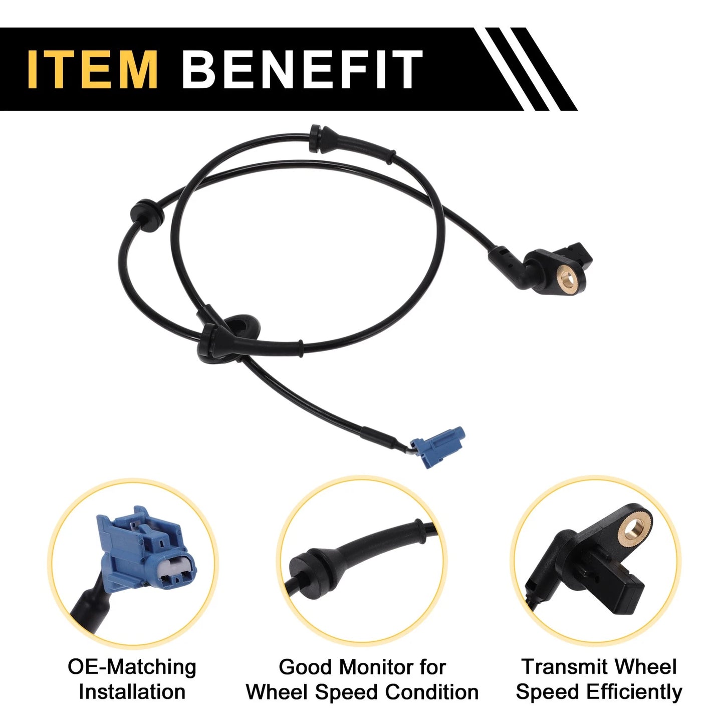 ABS Wheel Speed Sensor for Nissan X-Trail (2002-2007) 1 x Front Left