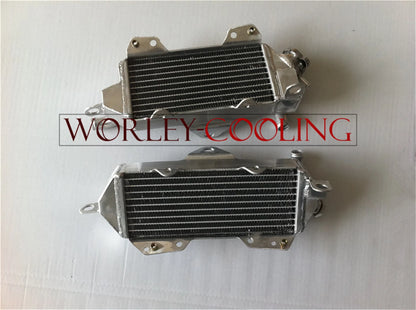 Aluminum Radiator for Kawasaki KX 250 (1987) 2 x Left & Right