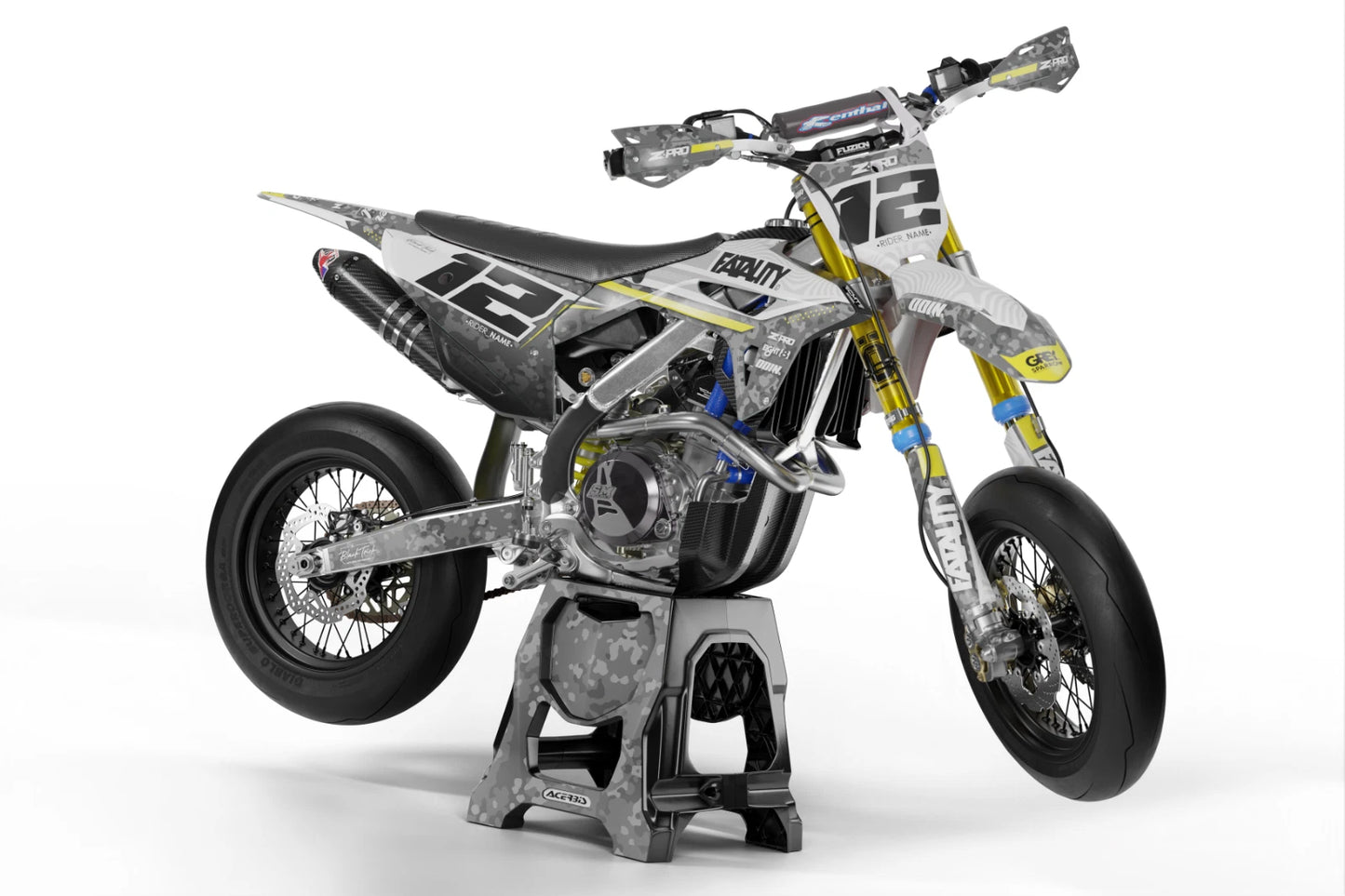 Custom Sticker Kit Warfare Style for Honda CRF 50 (2004-2017) Decals