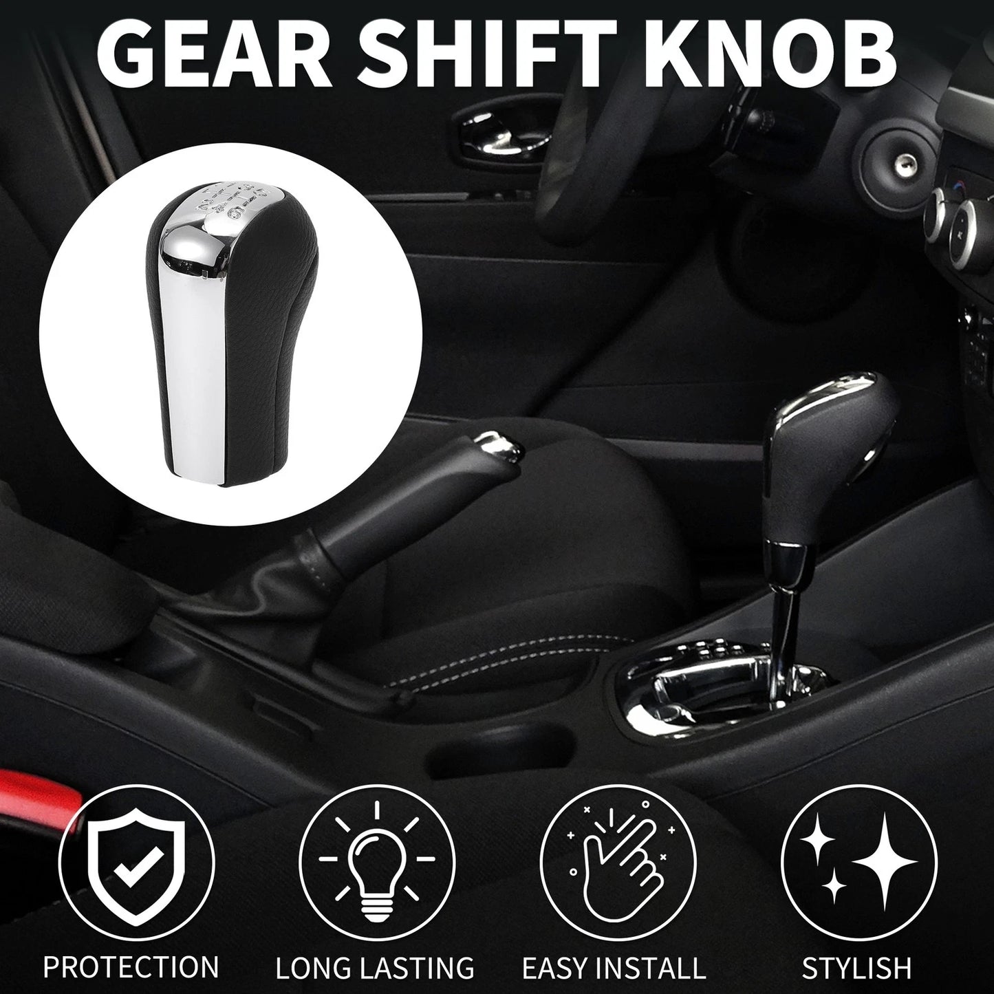 6 Speed Manual Gear Shift Knob for Toyota Corolla (1992–2013)