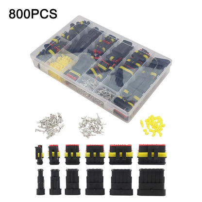 Automotive Connector Kit for Marine Applications - Easy Soldering/Crimping
