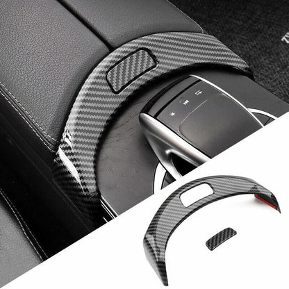Armrest Box Button Frame ABS Plastic for W205 X253 (2015–2020)