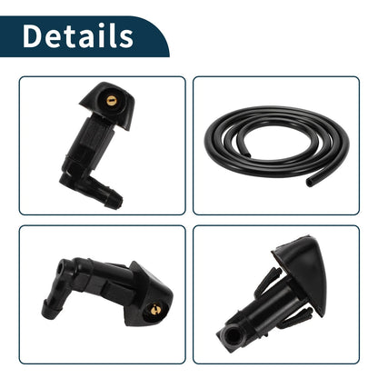 Windshield Washer Nozzle & Fluid Hose for Honda (2006-2011)