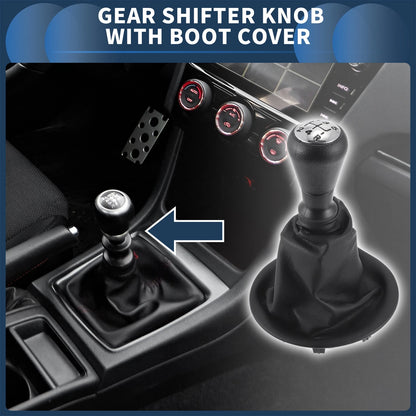 5 Speed Gear Shifter Knob & Cover for Peugeot Partner (2008-2018)