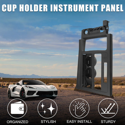 Cup Holder for Chevrolet Corvette Drink Holder Black