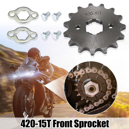 420 15T 20mm Front Sprocket for Honda 50/70/90/110/125cc