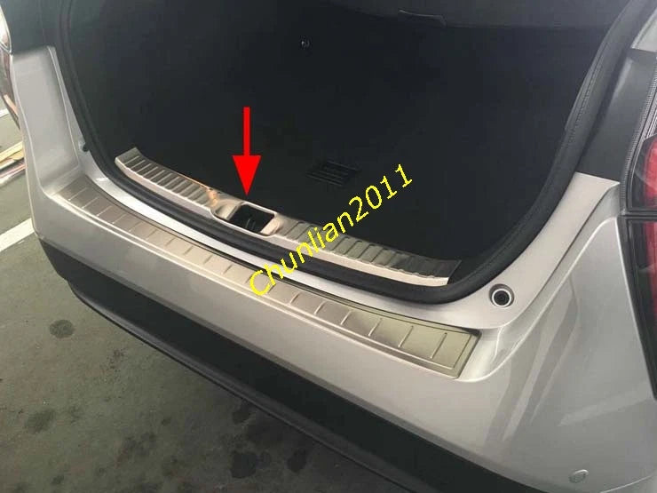Rear Bumper Protector Sill Plate Cover Trim for Toyota Prius XW50 (2016-2018)