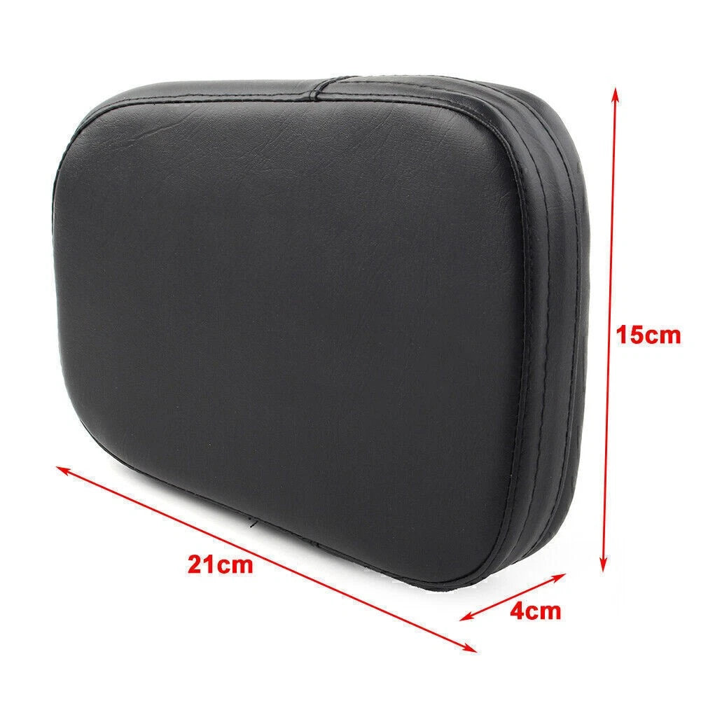 Sissy Bar Backrest Cushion Pad for Harley Chopper (Fits Various Years)