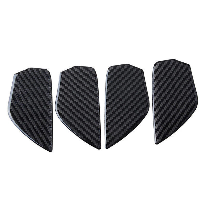 Real Carbon Fiber Interior Door Handle Bowl Cover Trim for Honda Civic (2016-2020)