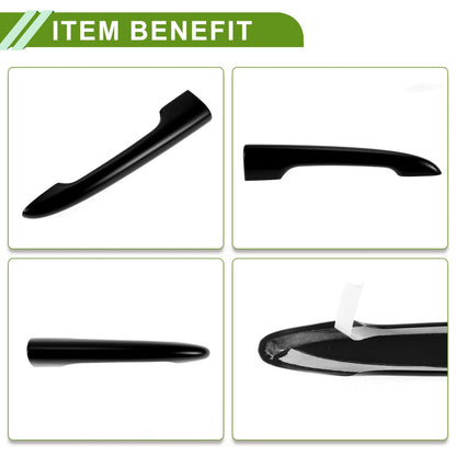 Rear Trunk Tailgate Handle Cover for BMW Mini Cooper F54 Clubman Black (2014-)