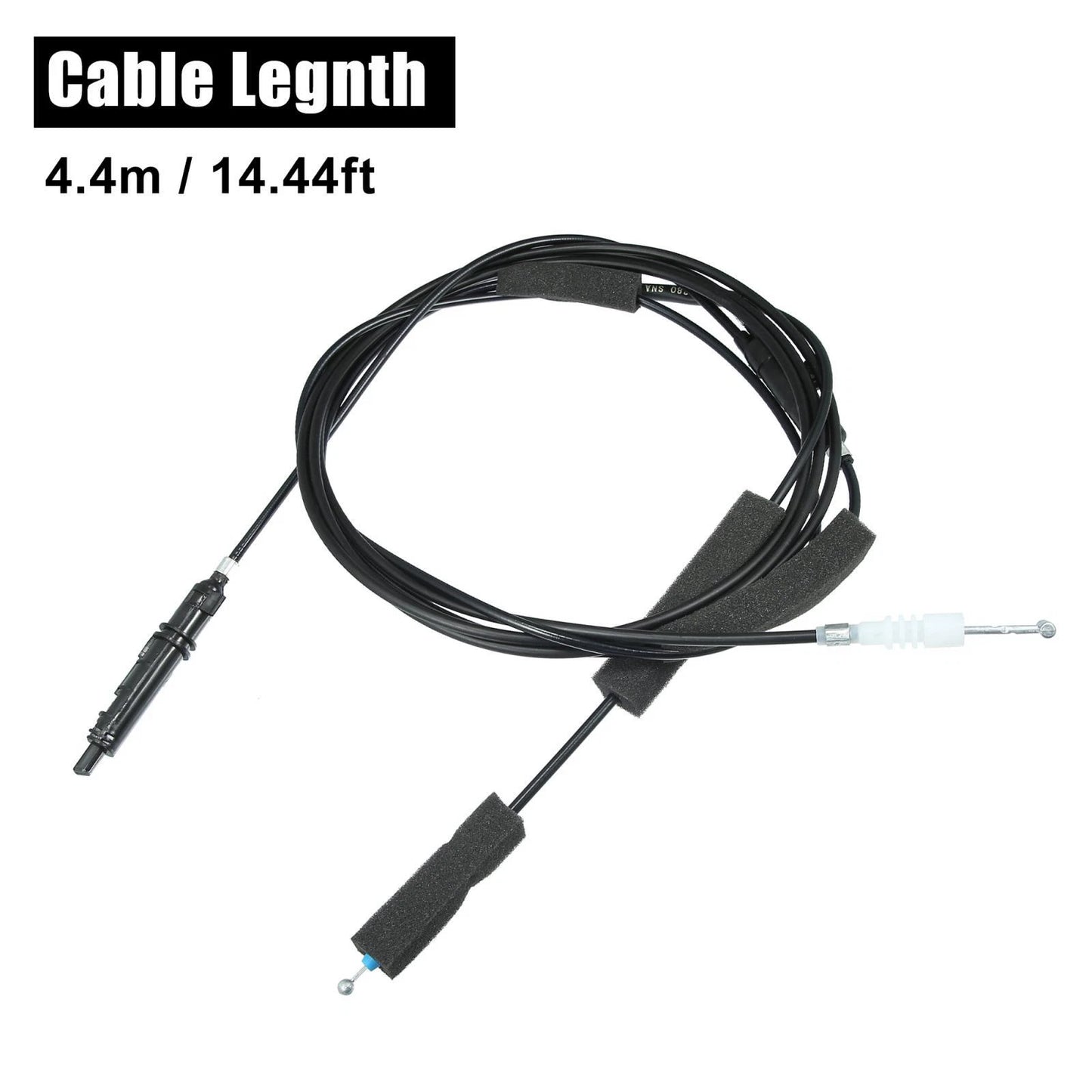 Trunk Lid Fuel Door Release Cable for Honda Civic (2006-2011) Black