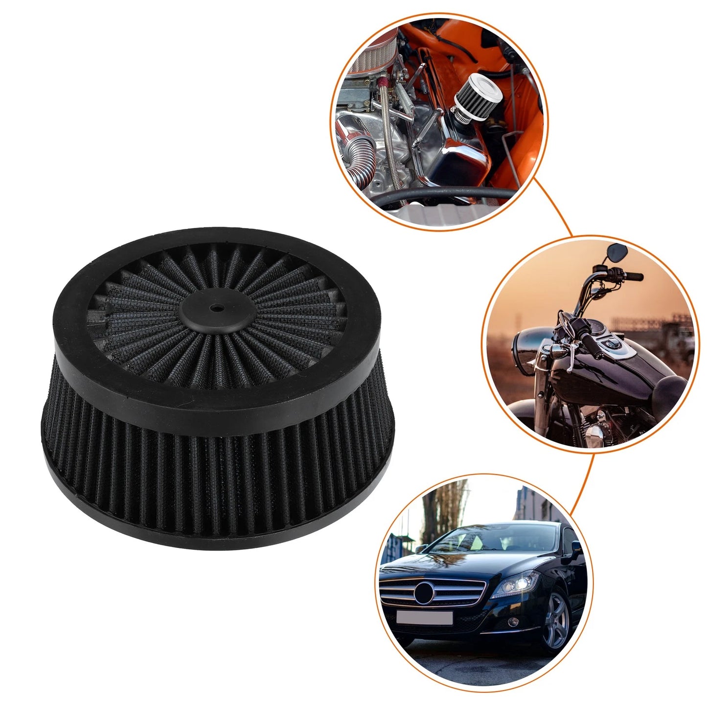 Air Filter Cleaner for Harley-Davidson Dyna (1993–2015)