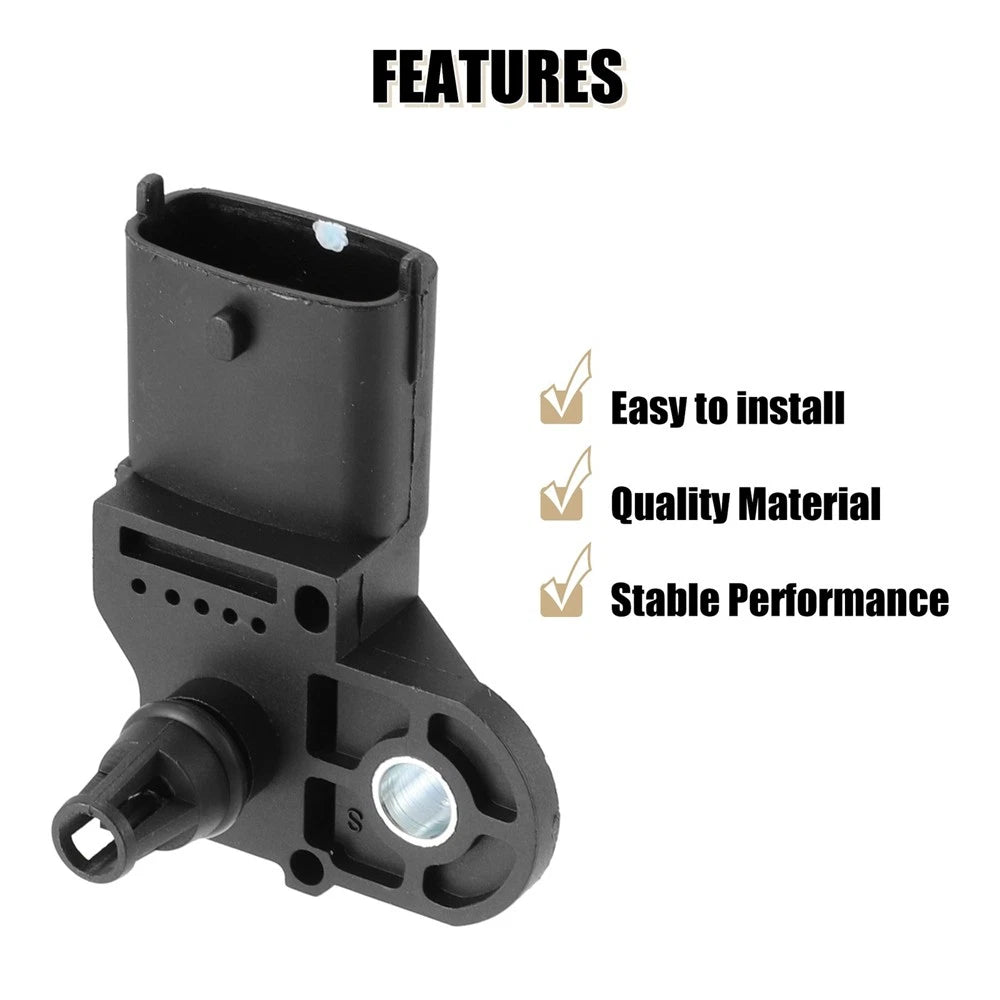 Boost Pressure Sensor for Fiat, Opel, Saab, Renault, Honda, Ford