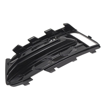 Left Front Fog Light Frame Cover Glossy Black for Audi A6 C8 S6 (2023-2025)
