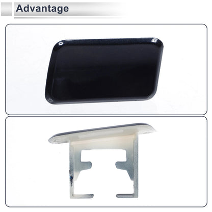 Dark Blue Front Left Bumper Headlight Washer Nozzle Cover for BMW X3 (2004-2010)
