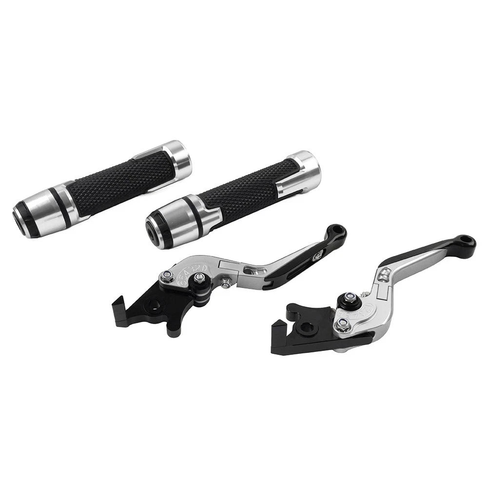 CNC Brake Clutch Levers & Handlebar Grips Set for Honda CB1000R CBR1000RR (2008-2023)