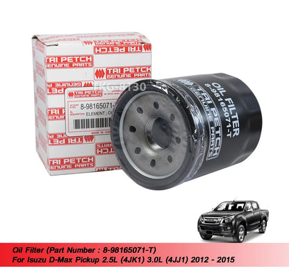 Oil Filter for Isuzu Dmax 2.5 4JK1 3.0 4JJ1 (2012-2015)