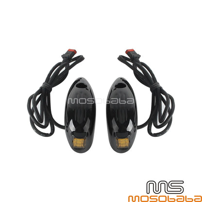 Mini LED Turn Signal Light DRL Lamp for Harley Road Glide FLTRU FLTRK (15-23)
