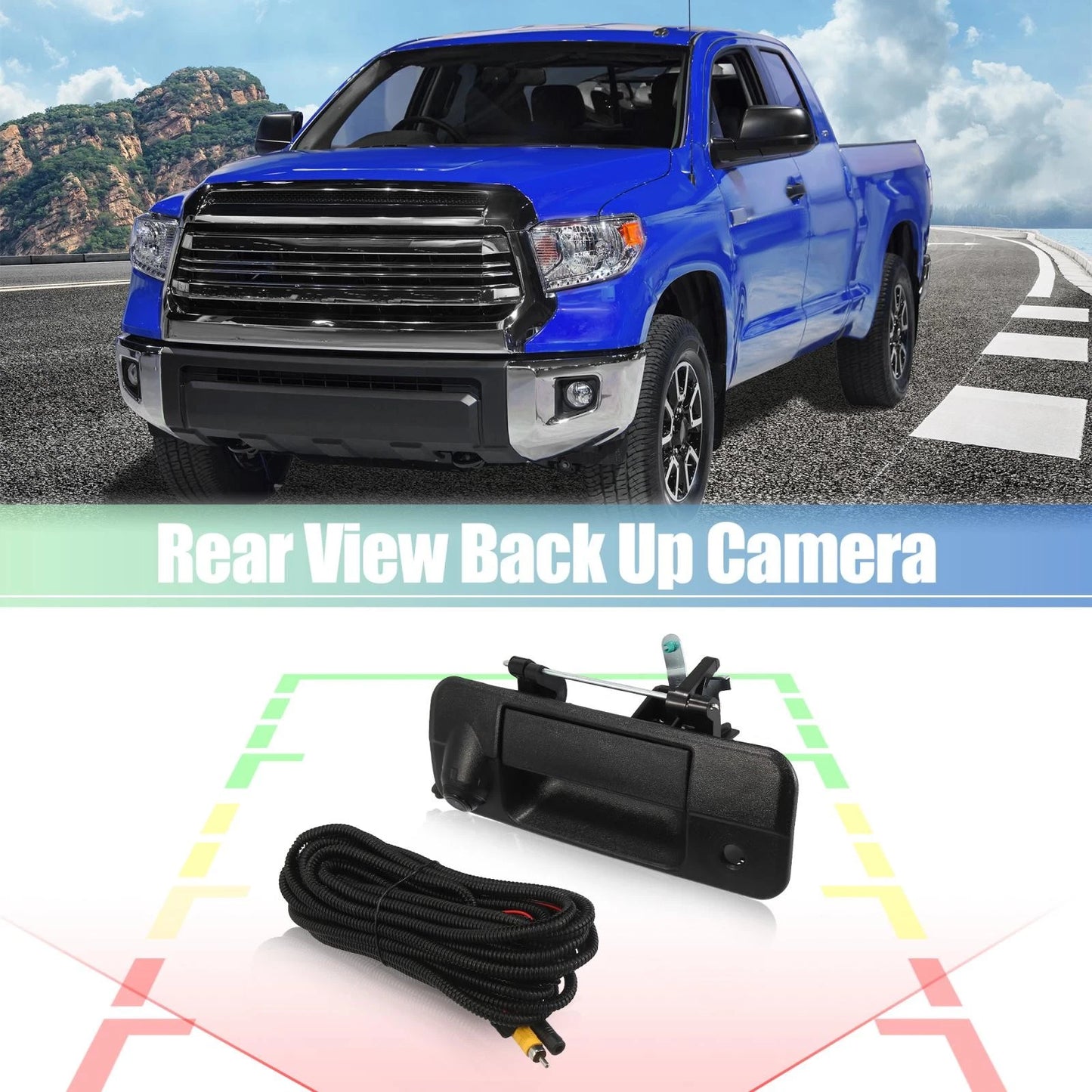 Rear View Back Up Camera Set for Toyota Tundra (2010-2013)
