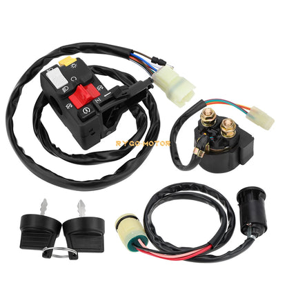 Handlebar Key Starter Relay Switch for Honda Foreman 450 S TRX450FM (1998–2004)