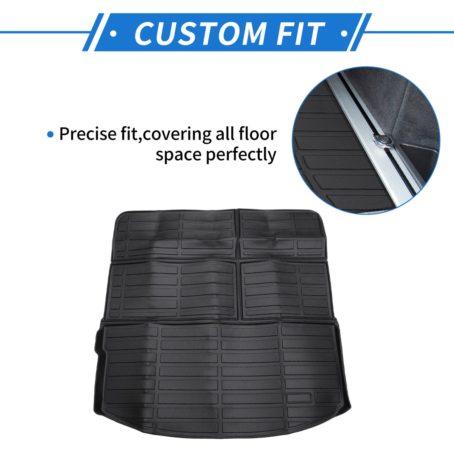 Cargo Liner Rear Trunk Mat for Mazda CX-90 CX90 PHEV (2024-2025)