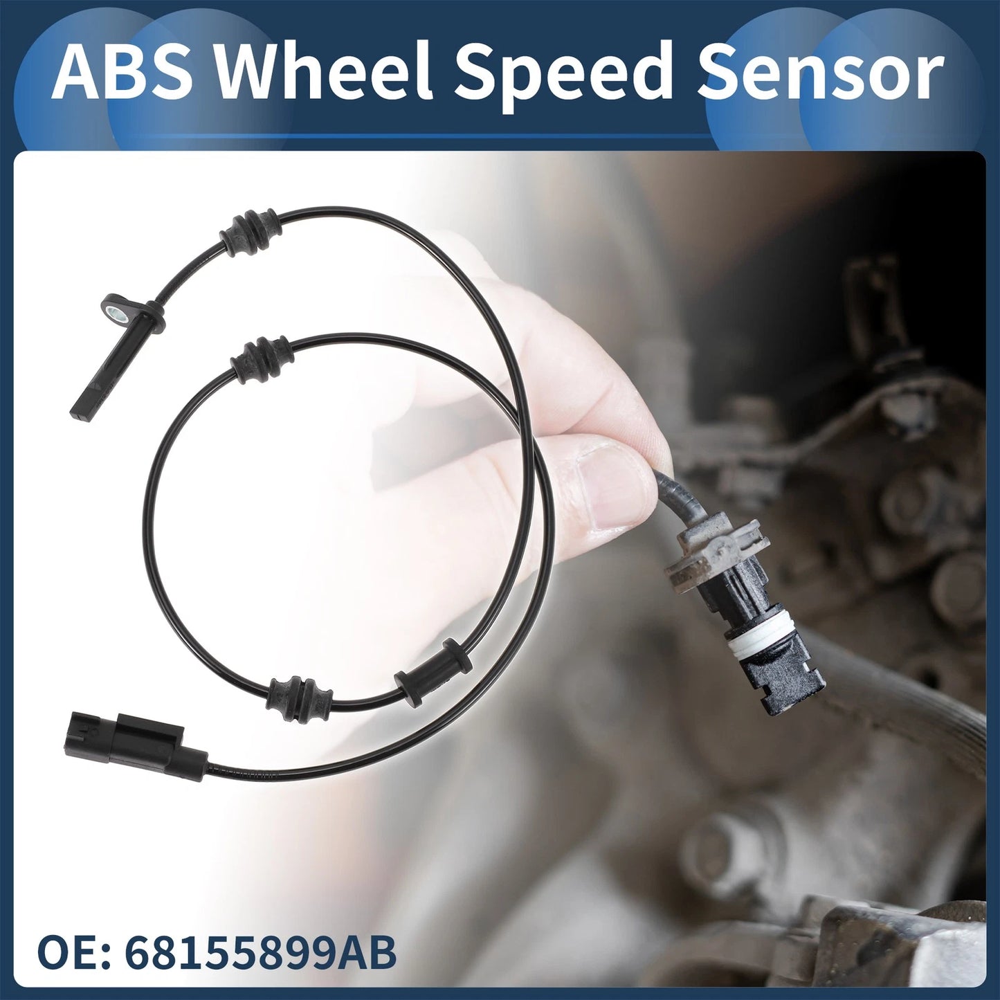 ABS Wheel Speed Sensor for Chrysler 200 Rear (2016-2017)