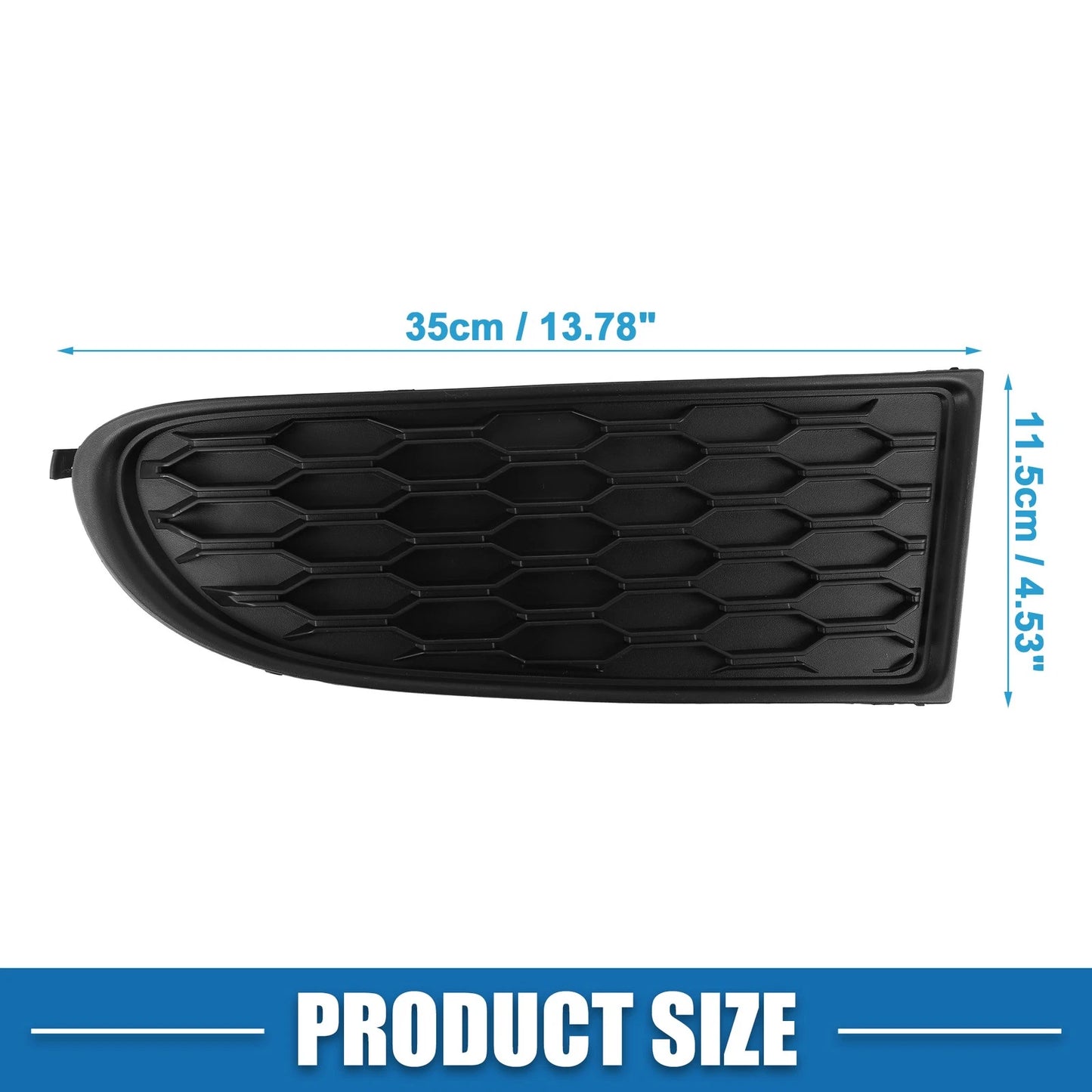 Fog Light Cover Grille for Dodge Journey (2011-2020) Black