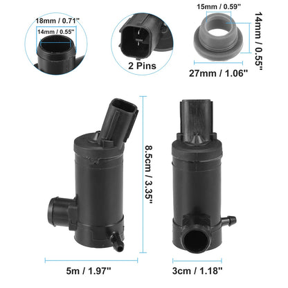 Windshield Washer Motor Pump for Subaru Forester 2.5L (2006-2013)