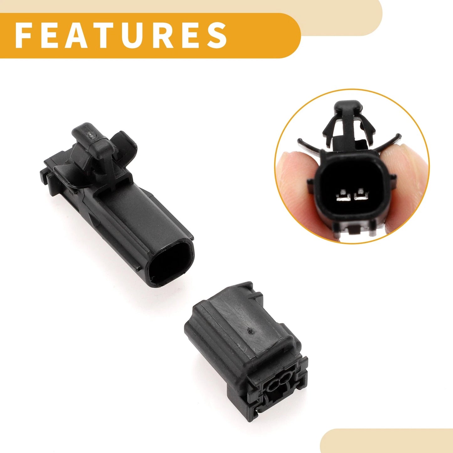 Pin ABS Wheel Sensor Connector Plug for Toyota