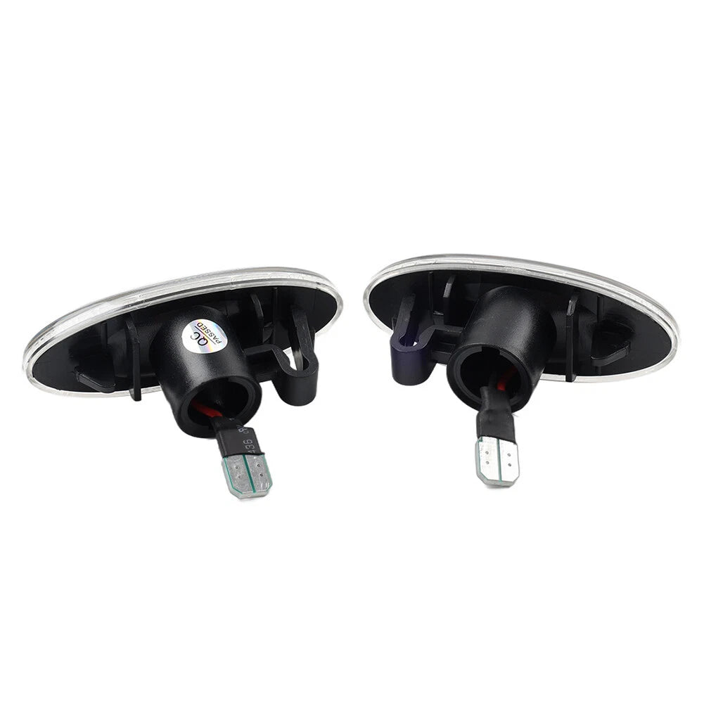 Dynamic Clear LED Side Marker Turn Signal Light for Nissan Qashqai Juke X-Trail