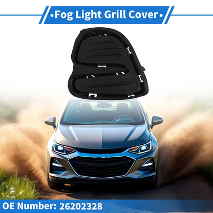 1 Pc Front Left Fog Light Grill for Chevrolet Cavalier (2018-2020)