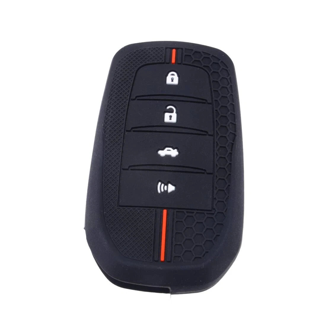 2 x 4 Button Remote Key Fob Cover Case for Toyota Highlander, Corolla Cross