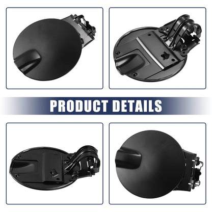 Gas Door Tank Replacement for Chevy Colorado (2004-2012) Black