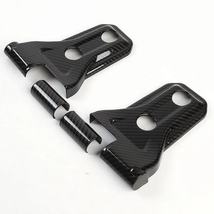 Door Hinge Cover Carbon Fiber Style for Jeep Wrangler JL JT (2018-2020)