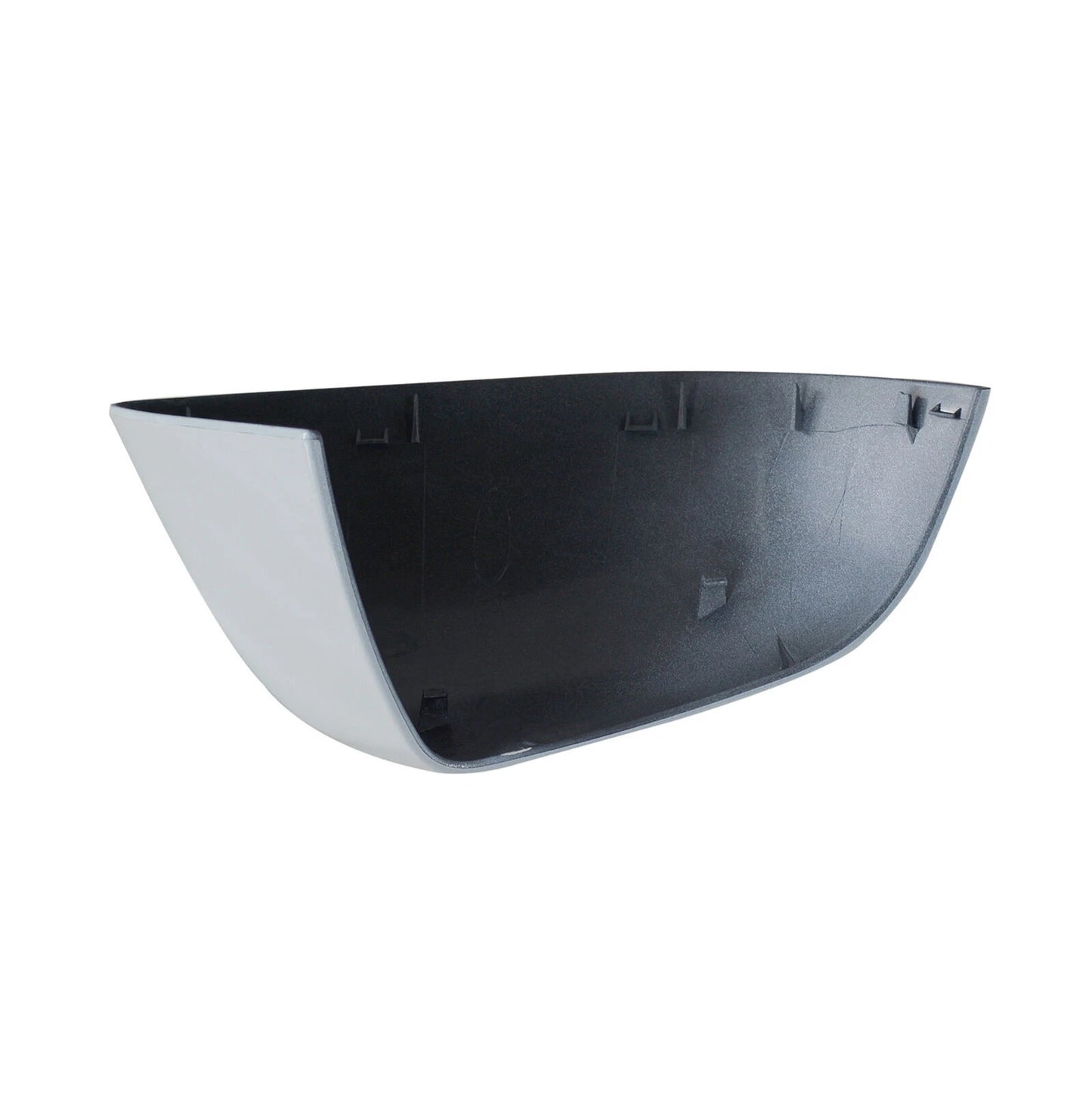 Pearl White Left Driver Side Mirror Cover Cap for Model 3 (2017–2023)