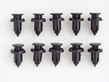 10 x Isuzu D-Max Holden Rodeo Vauxhall Brava Front Bumper Clips (2002-2012)