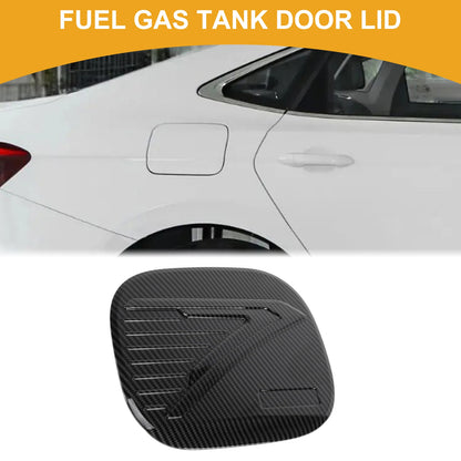 Fuel Tank Door Cap for Chevy Trax Gas Tank Flap Carbon Fiber Black (2023-2025)