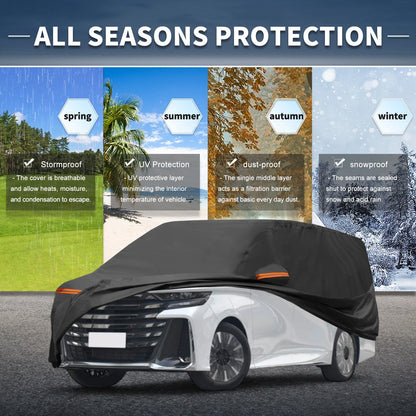 Waterproof All Weather Car Cover for Toyota Vellfire (2016-2023)