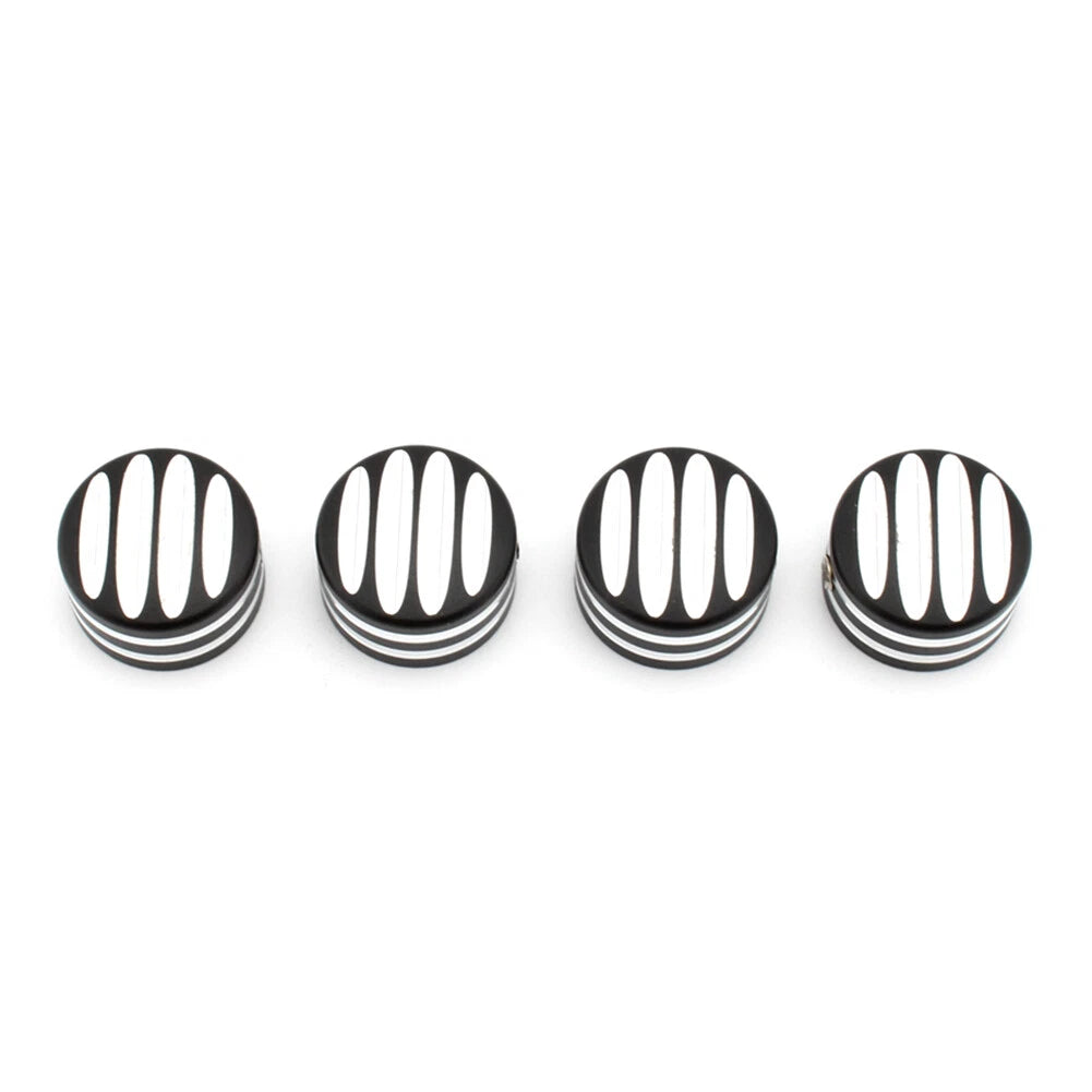 4x CNC Machined Head Bolt Cover Caps for Triumph T120 Thruxton (2016-2023)