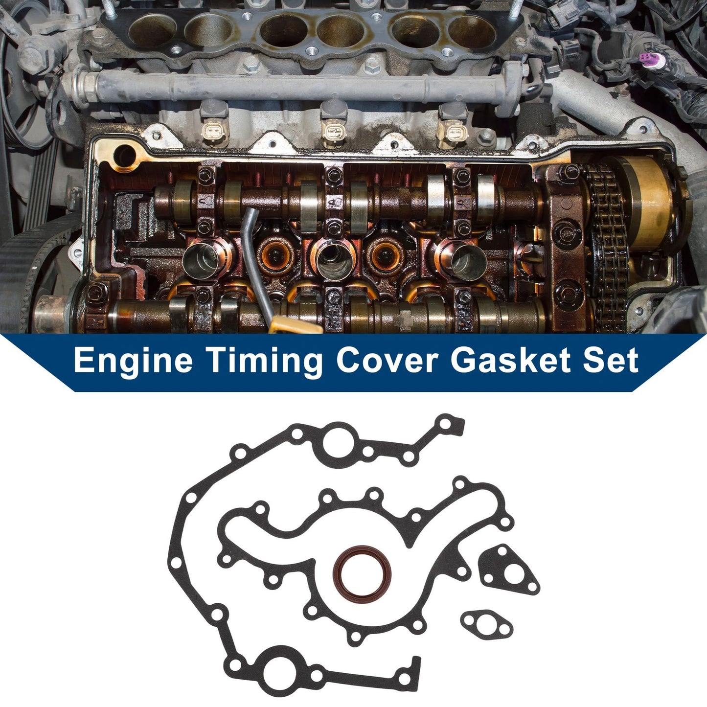 Engine Timing Cover Gasket Set for Ford Ranger (2004-2011)