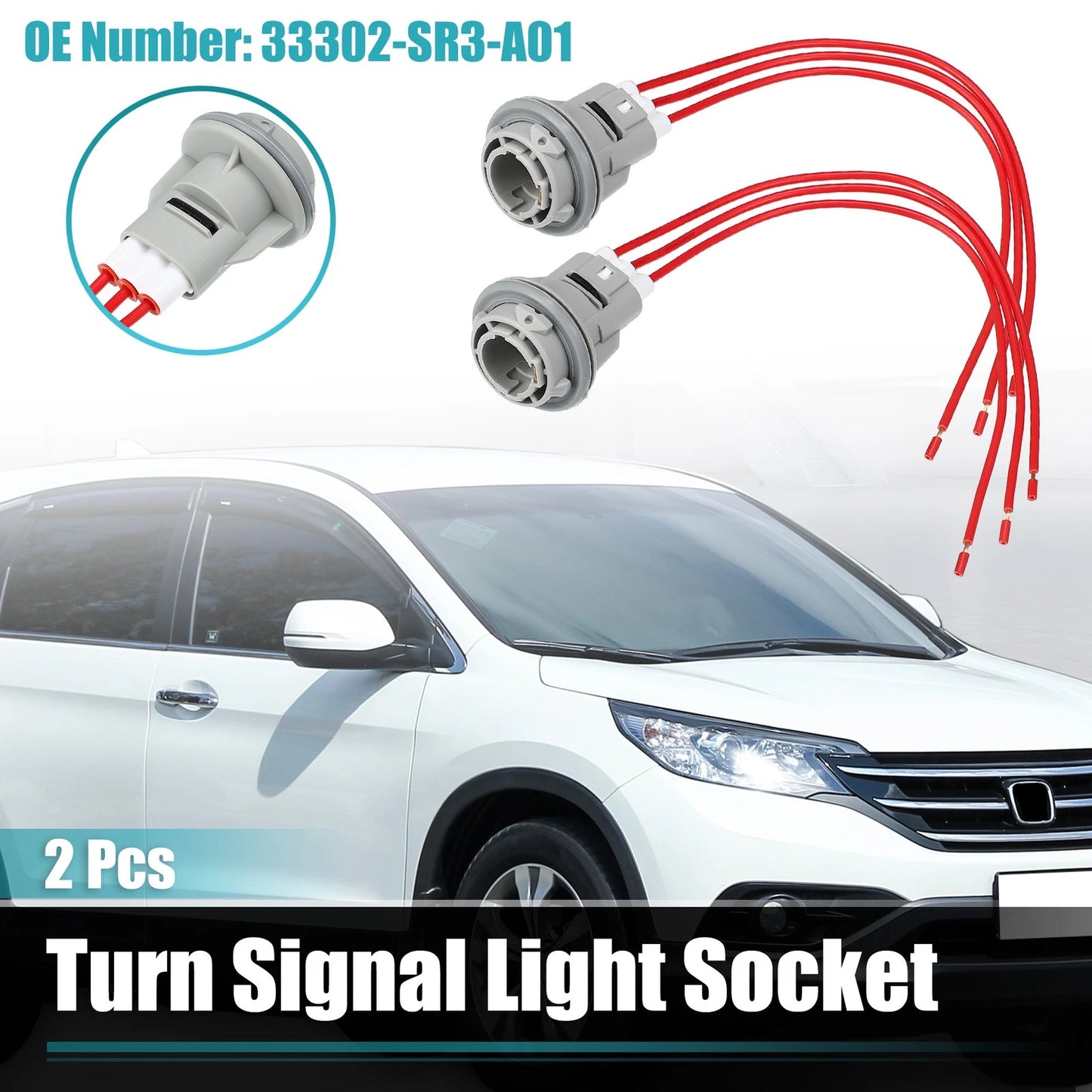 Turn Signal Light Socket Connector for Honda (2001-2005)