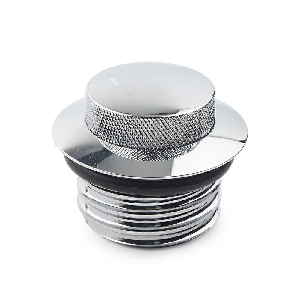 Vented Gas Cap for Harley Chrome