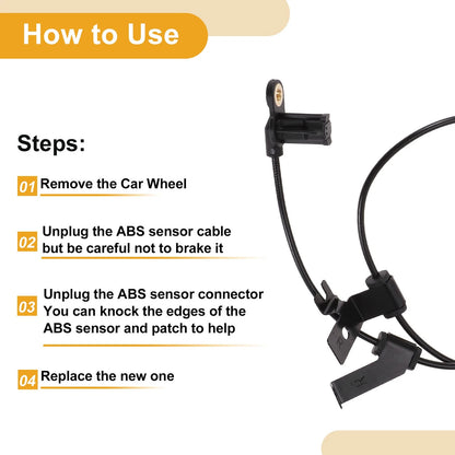 ABS Wheel Speed Sensor for Ford Escape (2001-2003) Rear Right