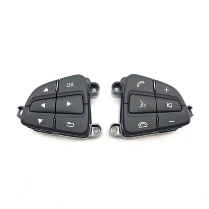 2 x Black Steering Wheel Button Switches for Mercedes Benz W231 W172 (2016-2019)