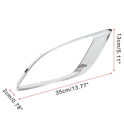 Front Right Bumper Fog Light Grille Cover Trim for Dodge Durango (2014 - 2018)