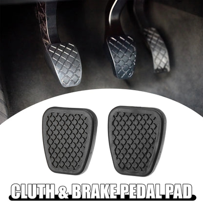 Car Anti-Slip Clutch Brake Pedal Covers Black for Acura NSX (1991-2005)