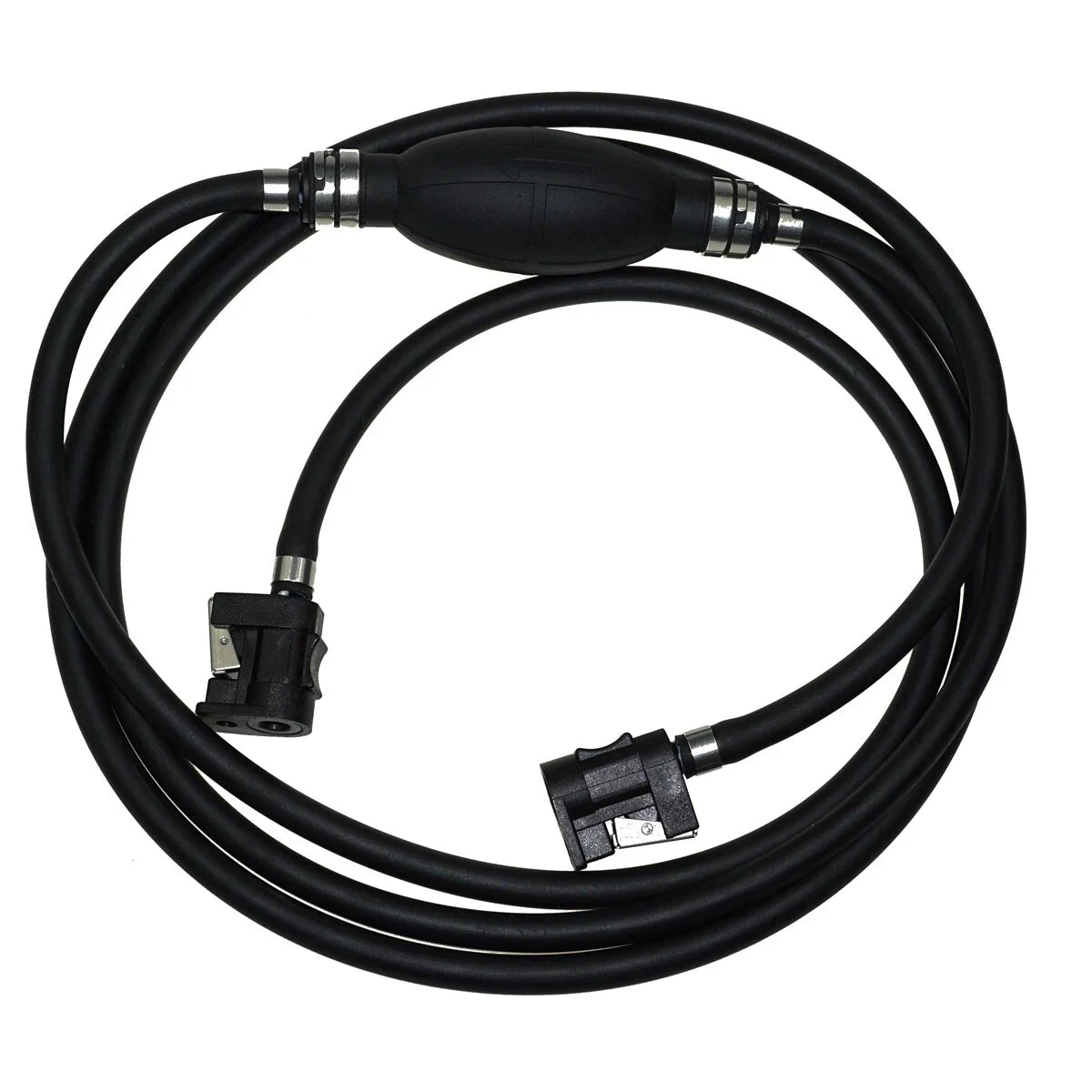 6MM Fuel Primer Pump with Line & Connector for Yamaha Outboard